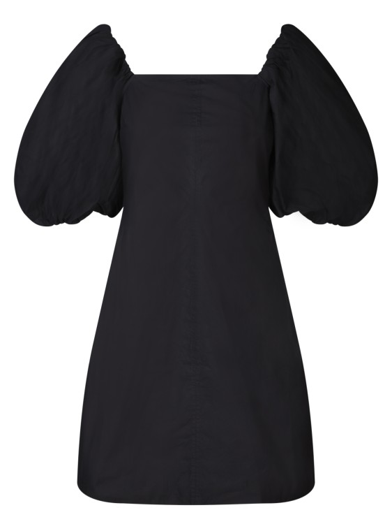 Shop Ganni Black Mini Dress