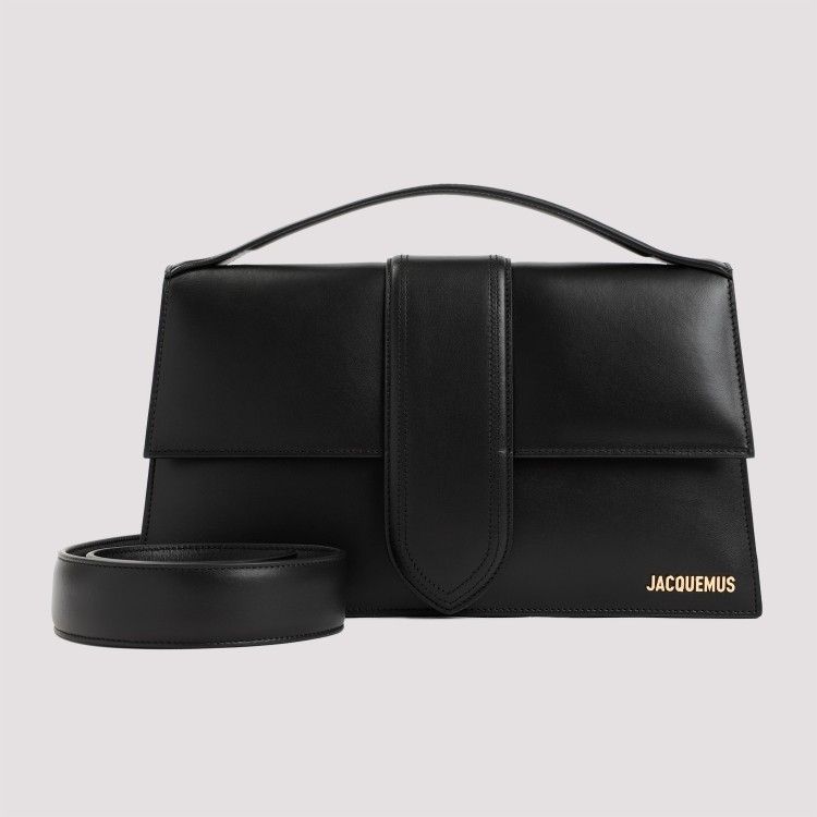 Shop Jacquemus Black Le Bambinou Leather Bag