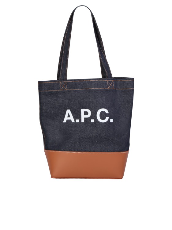 Apc The Axel Tote Bag In Blue