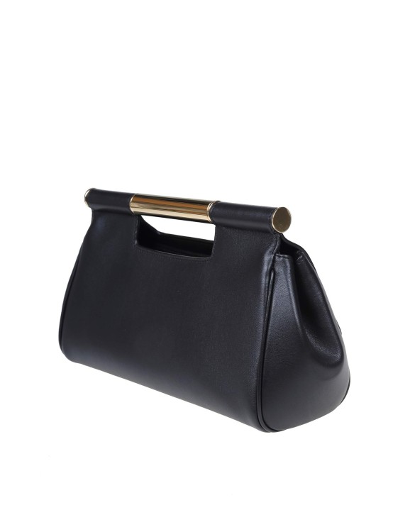 Shop Dolce & Gabbana Black Leather Clutch Bag