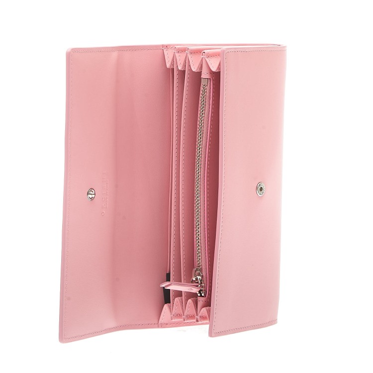 Orciani Portafoglio A Ventaglio Rosa In Pink