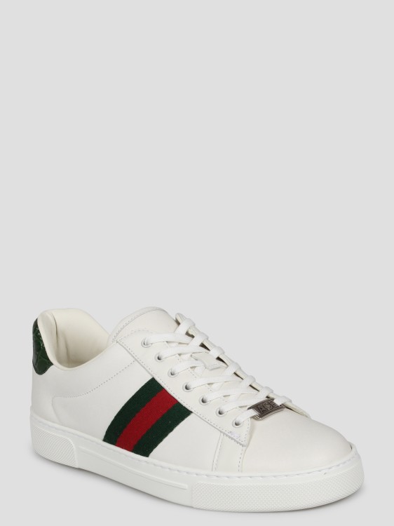 Shop Gucci Ace Sneaker In White