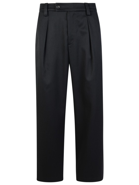 Shop Apc Renato' Black Virgin Wool Blend Pants