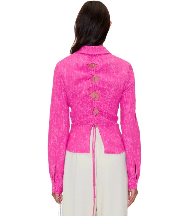Shop Stine Goya Lilla Fuchsia Shirt In Pink