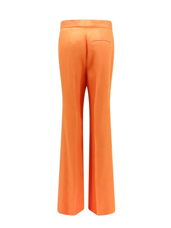 Shop Stella Mccartney Viscose Trouser In Orange