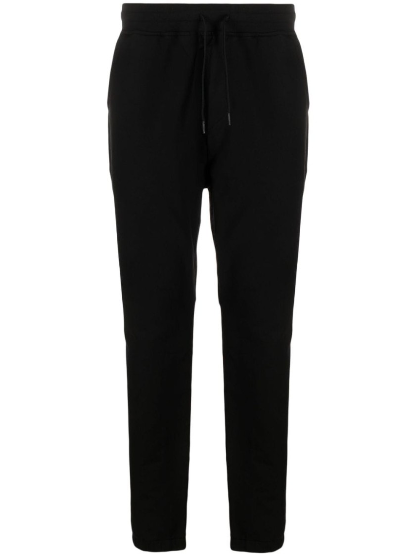 C.p. Company Black Tapered Leg Pants