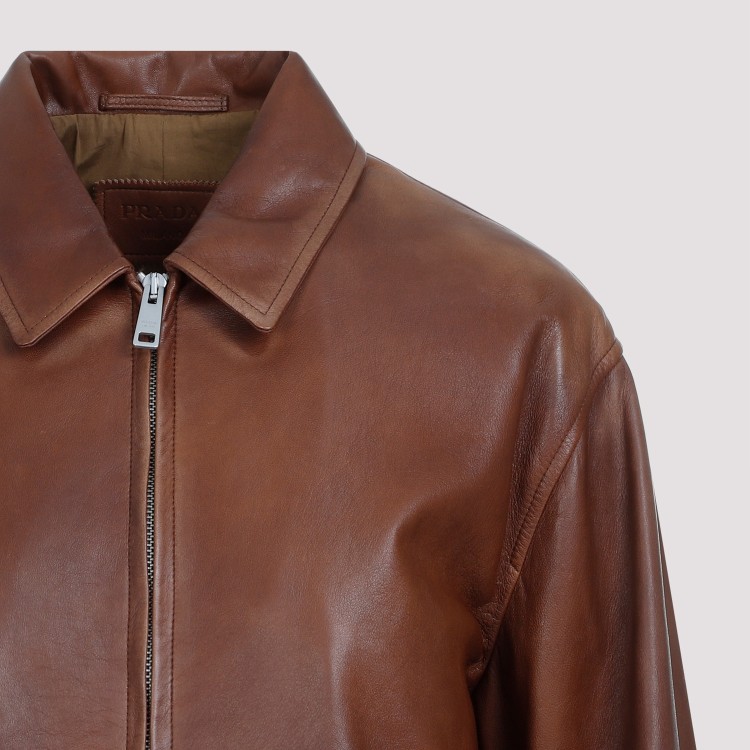 Prada Coats & Jackets In Brown