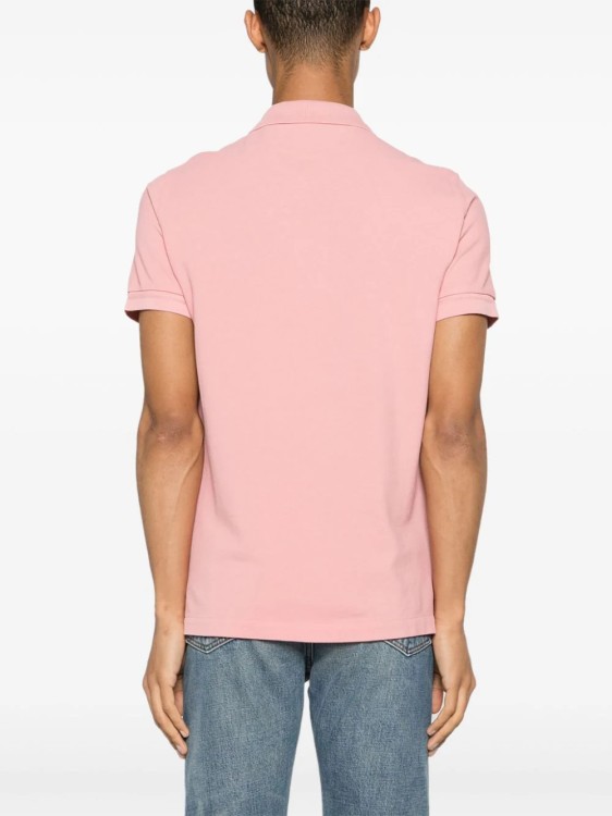 Shop Tom Ford Pink Polo Shirt
