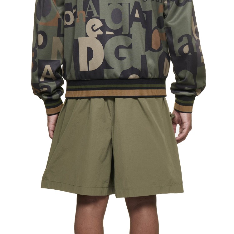 Shop Dolce & Gabbana Cotton Shorts In Neutrals
