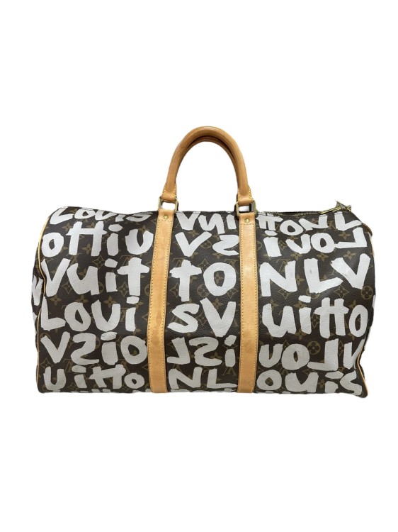 hand written for louis vuitton by the artist stephen sprouse