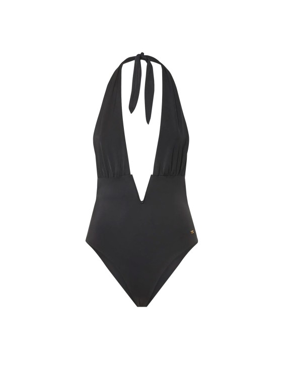 TOM FORD ONE-PIECE SWIMSUIT WITH METAL MONOGRAM DETAIL,ca5483ea-cd7c-6357-edc2-e64019d0d589