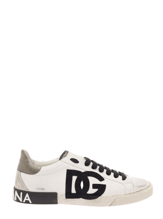 Dolce & Gabbana 'portofino' White Low Top Sneakers