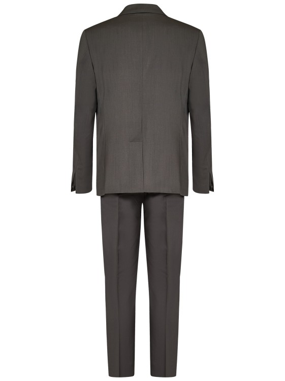 Shop Low Brand Bracco-colored Wool Suit In Grey