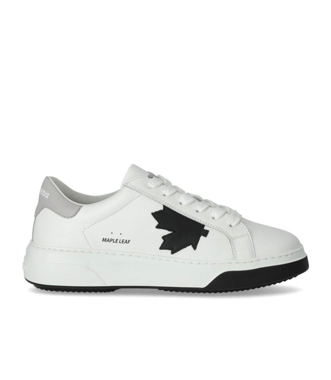 Shop Dsquared2 Bumper White Grey Sneaker