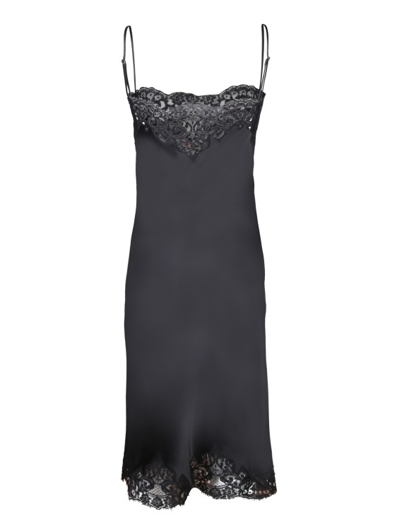 Shop Stella Mccartney Lace Dress In Black