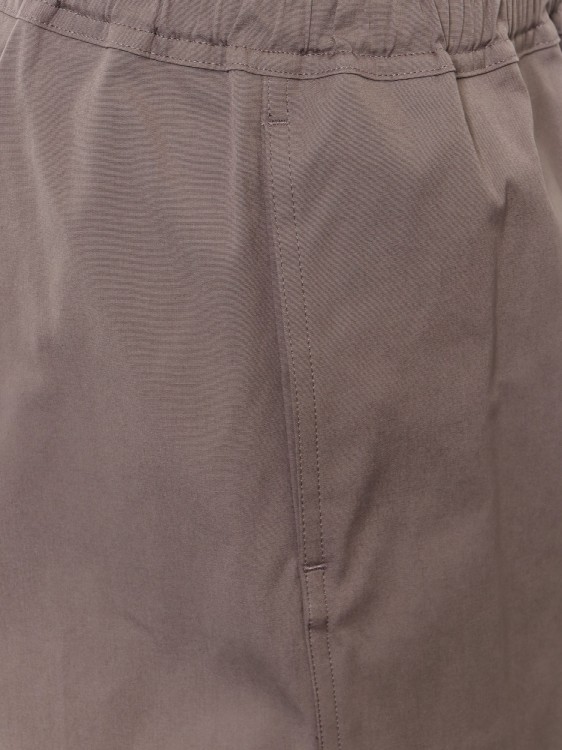 Shop Rick Owens Organic Cotton Bermuda Shorts In Grey
