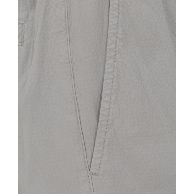 Shop Zegna Grey Cotton Shorts