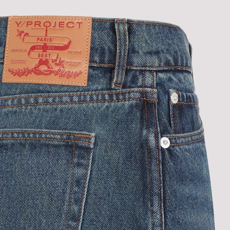 Shop Y/project Vintage Blue Denim Mini Skirt