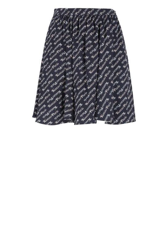 Shop Kenzo Verdy Skirt In Grey