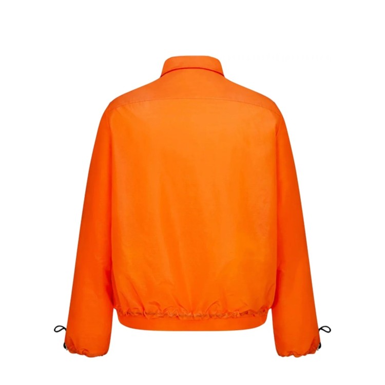 Shop Dior X Kenny Scharf Shirt Jacket In Orange