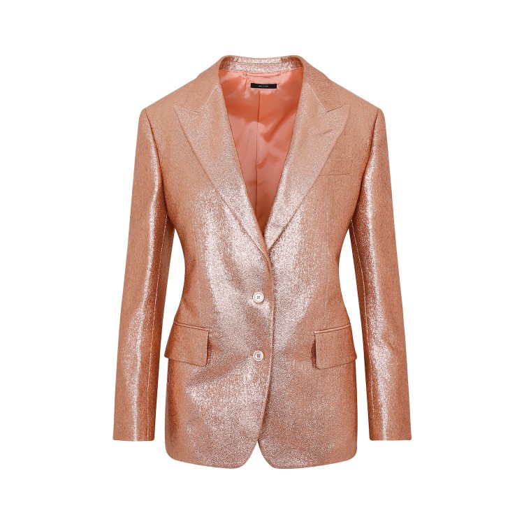 Tom Ford Powder Pink Tailored Jacket In Neutrals
