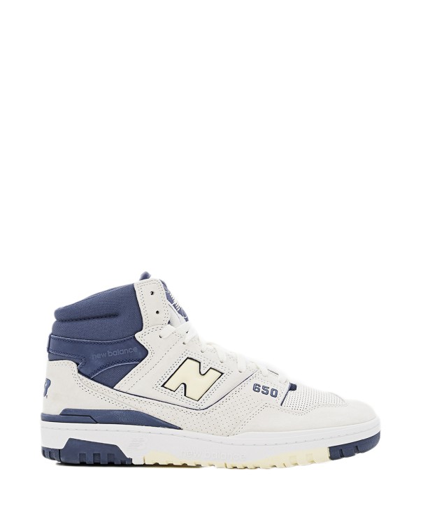 Shop New Balance High Top 650 Sneakers In White