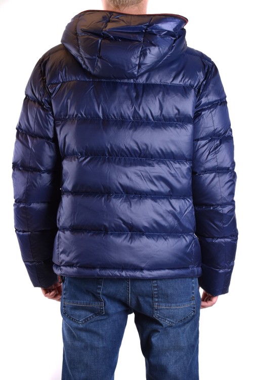 Shop Peuterey Blue Padded Jacket