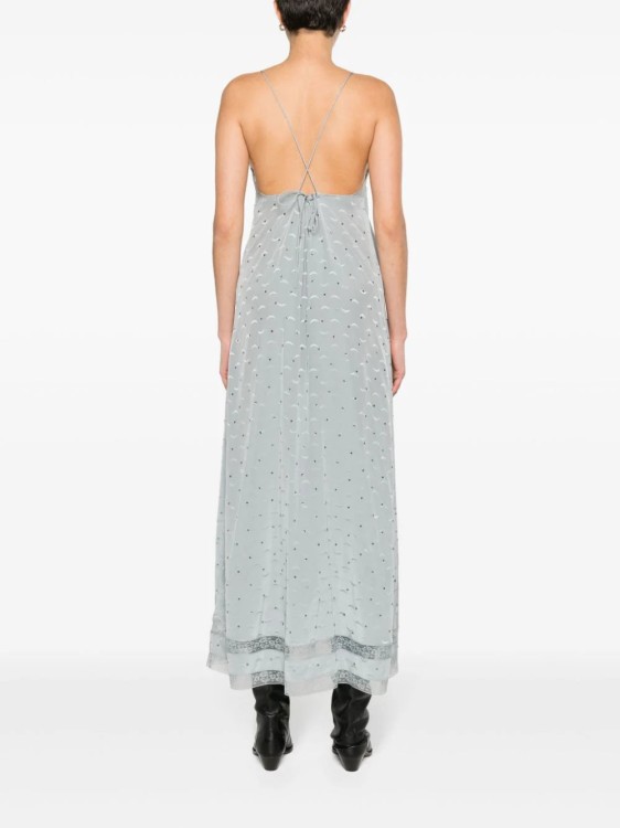 Shop Zadig & Voltaire Re Silk Maxi Dress In White