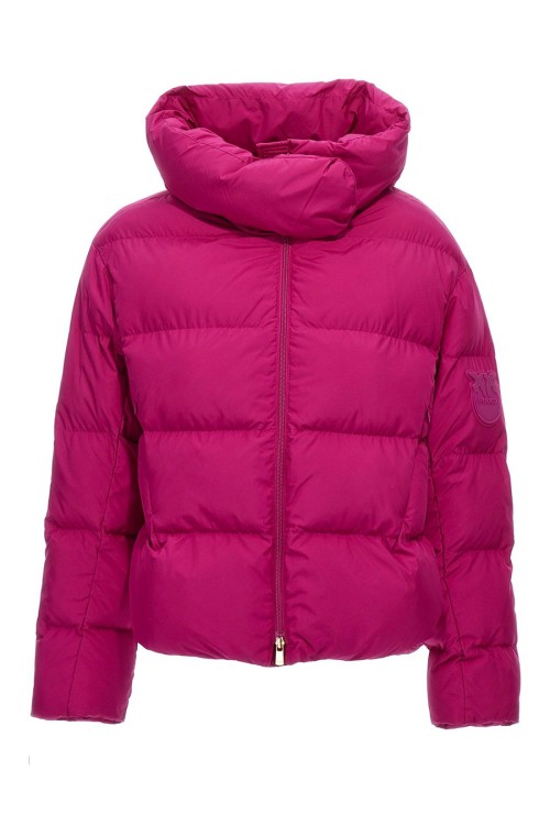 Shop Pinko Pink Padded Jacket