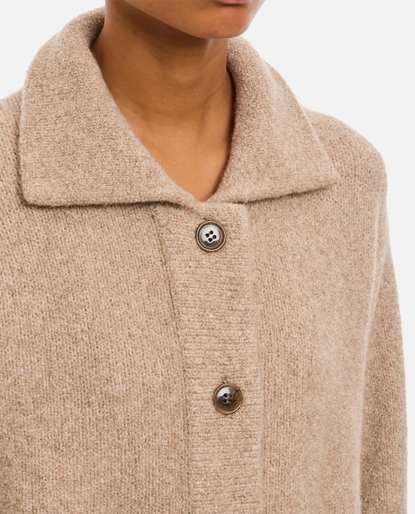 Lisa Yang Edda Cashmere Cardigan In Brown