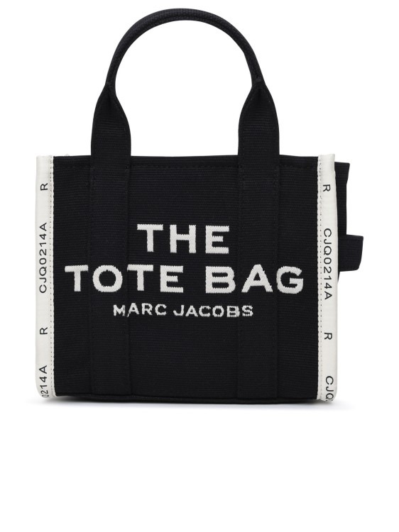 Marc Jacobs (the) Small Cotton Jacquard Bag In Black