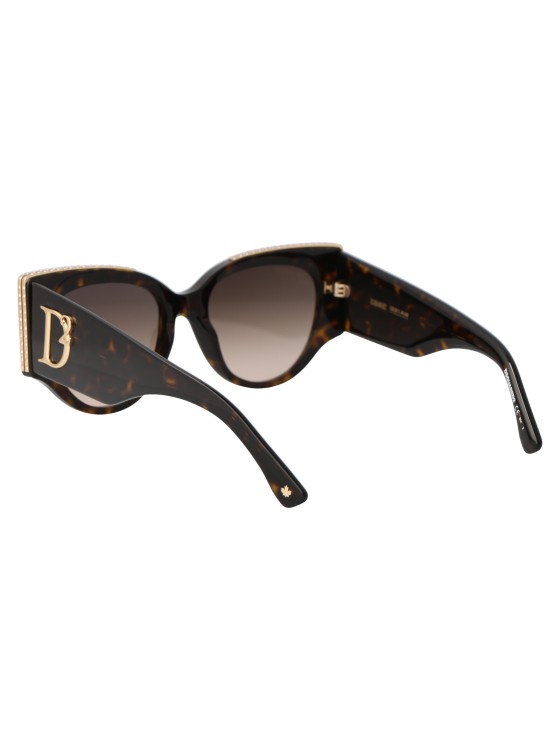 Shop Dsquared2 D2 0032/s In Brown