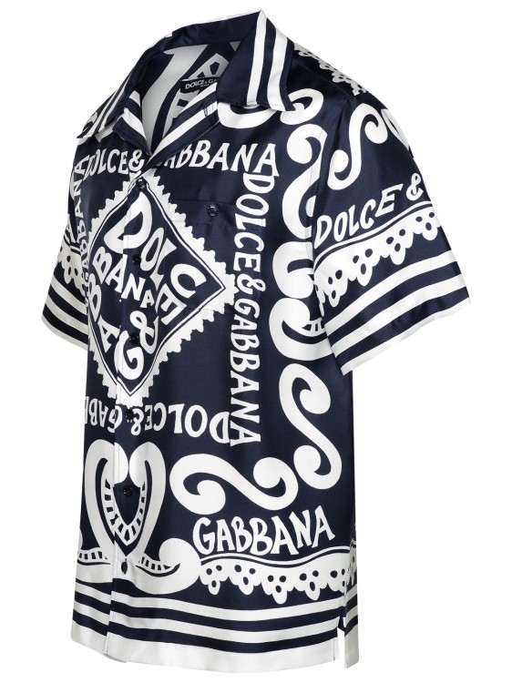 Shop Dolce & Gabbana M/c Print Shirt In Black