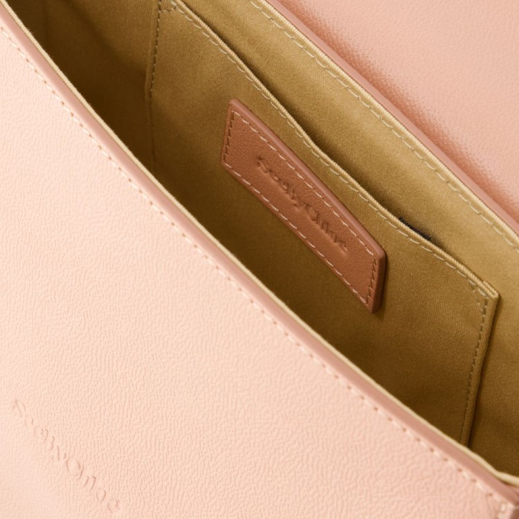 Shop See By Chloé Mara Crossbody - Leather - Coffee Pink In Neutrals