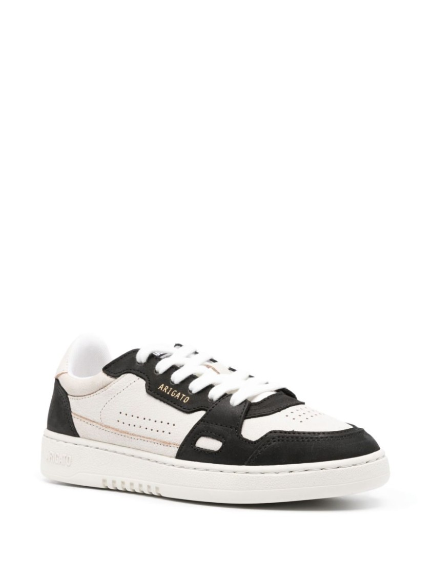 Shop Axel Arigato Chic Eco-friendly Sneakers With Luxurious Leather And Suede Blend In Neutrals