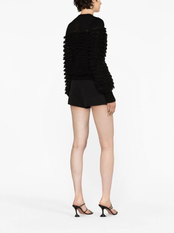 Shop Zimmermann 3d-knitted Felted Jumper In Black