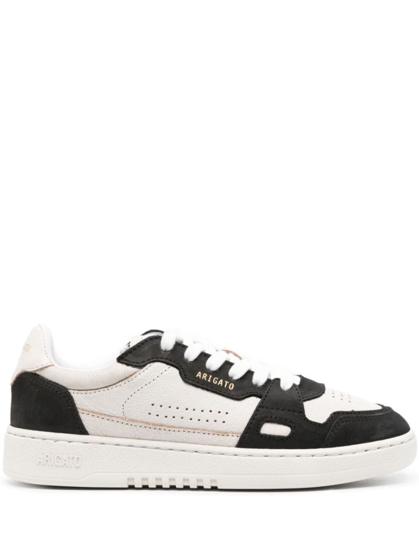 Shop Axel Arigato Chic Eco-friendly Sneakers With Luxurious Leather And Suede Blend In Neutrals