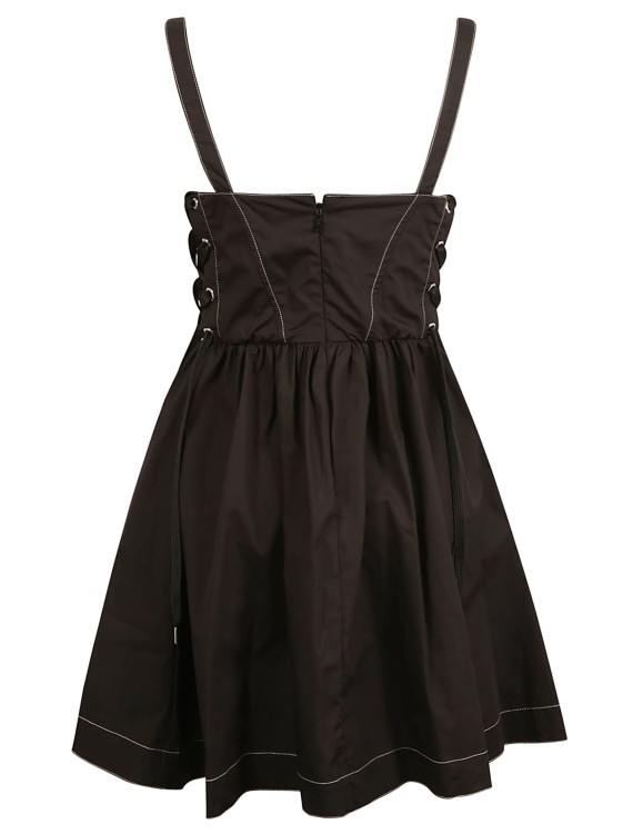 Shop Pinko Black Cotton Dress