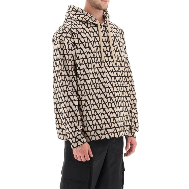 Shop Valentino Toile Iconographe Sweatshirt In Grey
