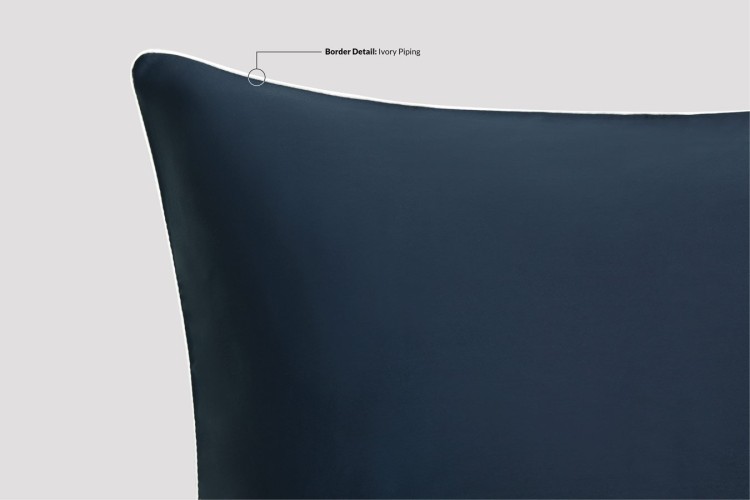 Silk Pillowcase - Midnight Blue