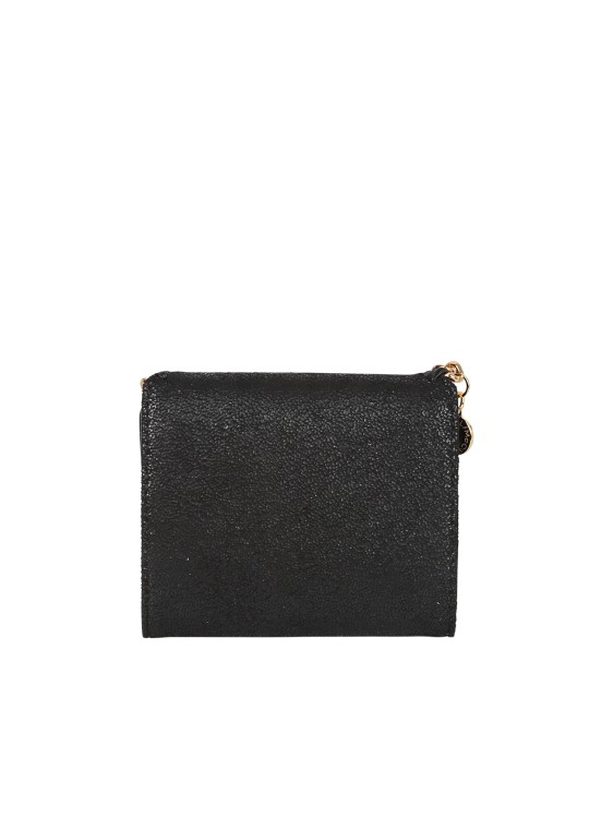 Shop Stella Mccartney Falabella Small Wallet In Black