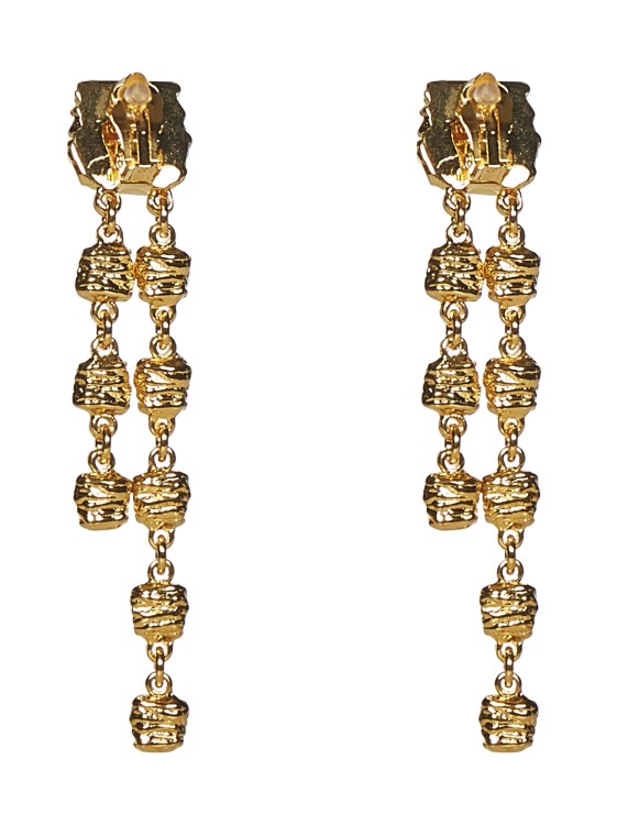 Shop Tom Ford Brass Clip-on Earrings In Not Applicable