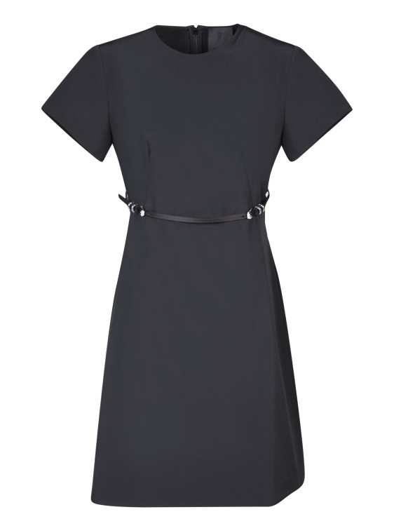 Shop Givenchy Cotton Dress In Black