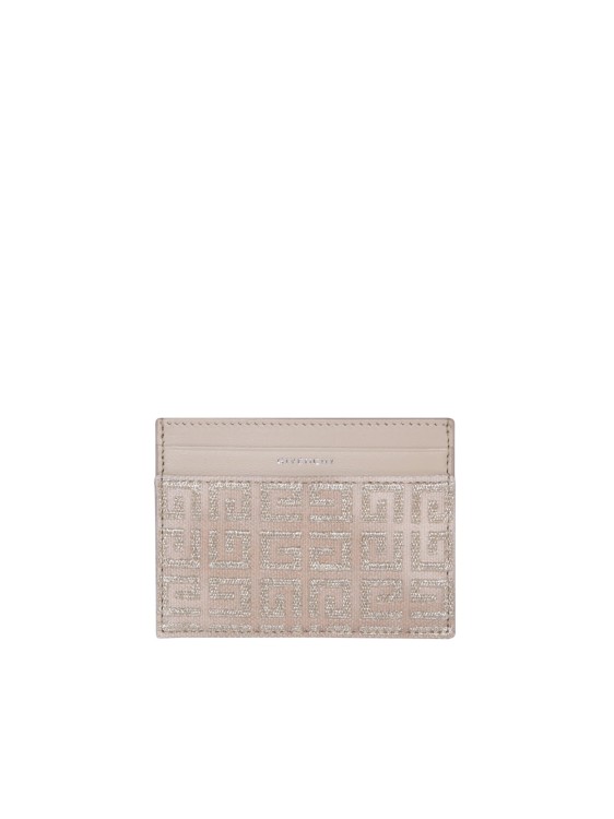Givenchy Leather Cardholder In Neutrals