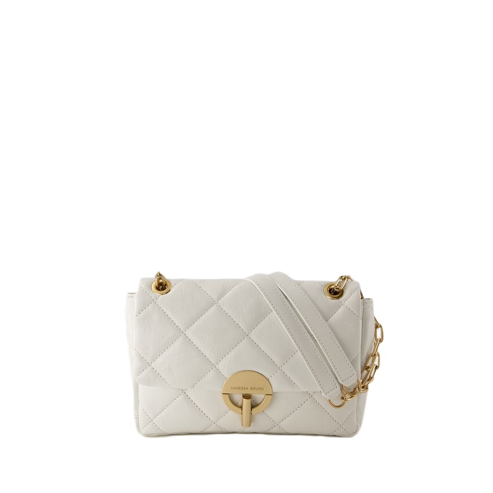 Vanessa Bruno Moon Mm Crossbody - - Leather - White In White
