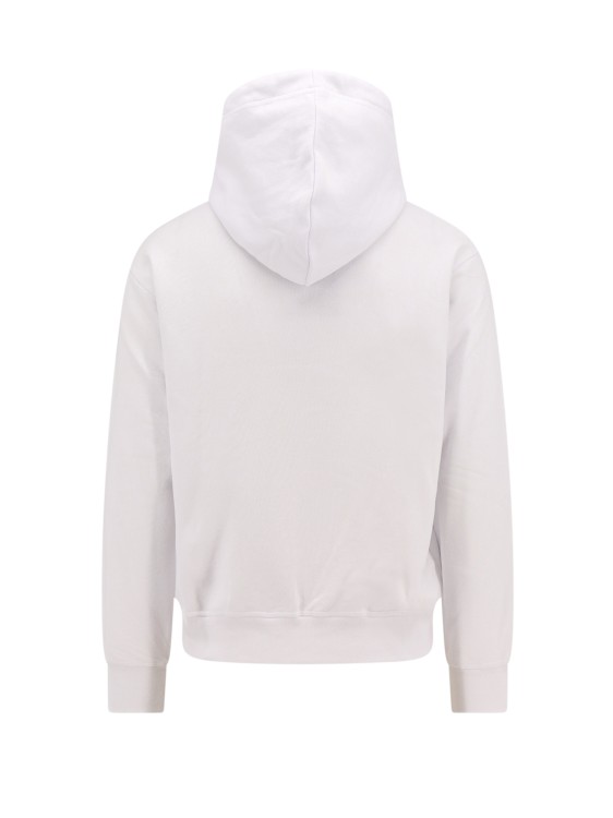 Shop Dsquared2 Cotton Sweatshirt With Frontal Print In White