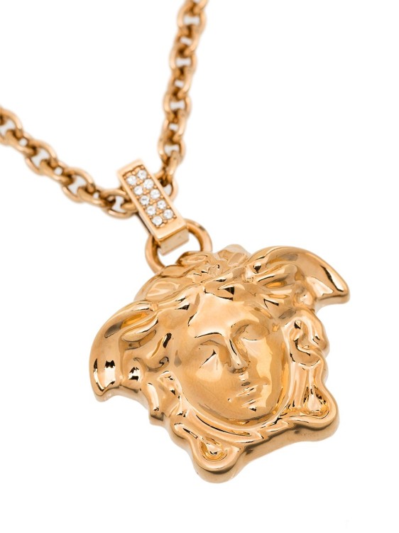 Shop Versace Medusa Pendant Necklace In Not Applicable
