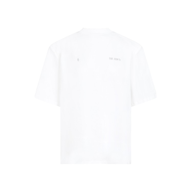 Attico Kilie White Cotton T-shirt