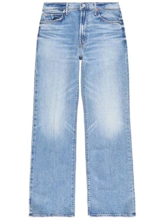 Mother Mid Rise Maven Ankle Jeans In Toil And Trouble In Blue