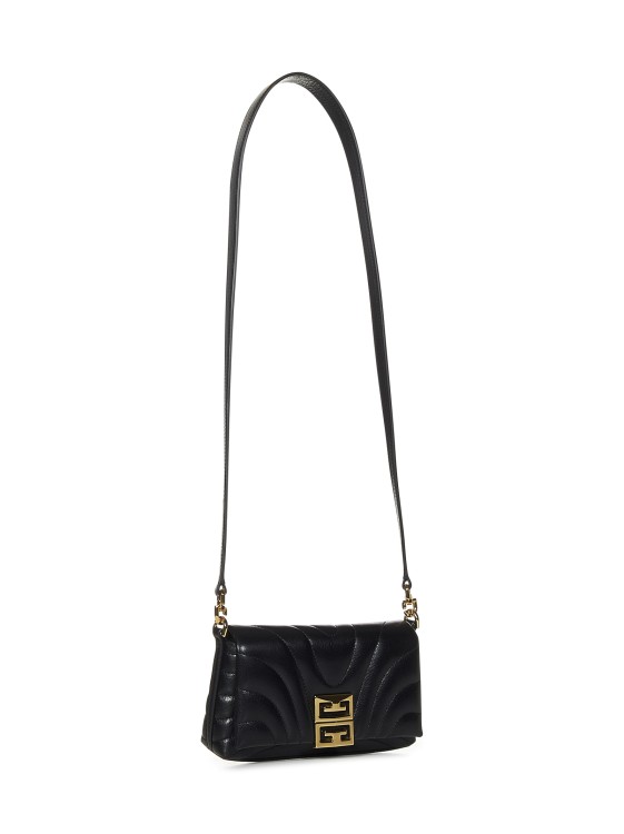 Shop Givenchy Quilted Leather Shoulder Bag In Black